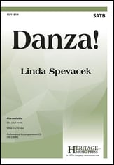 Danza SATB choral sheet music cover
